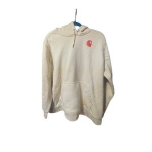 Carhartt Clarksburg Sleeve Logo Long-Sleeve Hooded Sweatshirt for Ladies size 3X